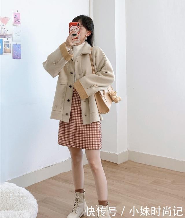 小个子|适合小个子的7套高颜值冬季穿搭, 可盐可甜, 照着穿气质又好看