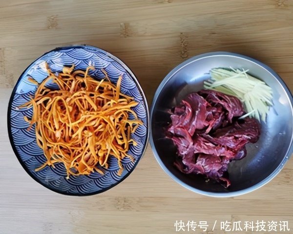 懒人|适合懒人的健康蒸菜,虫草花蒸牛肉