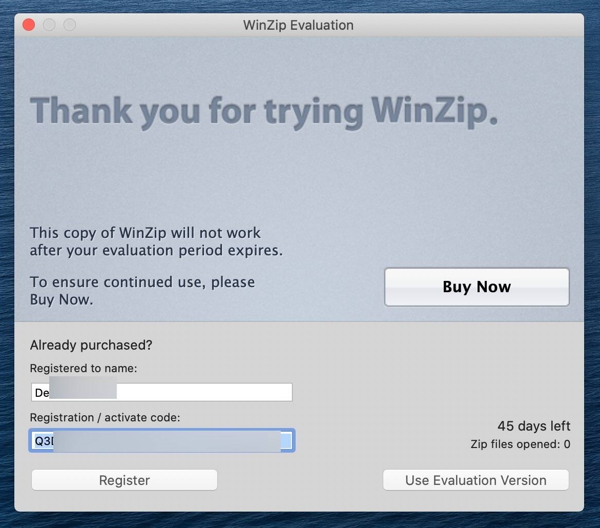 WinZip Pro 9 for Mac(压缩解压工具) v9.0.5554 永久激活版