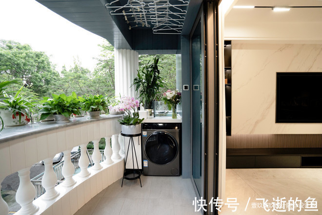 钢结构|127㎡客餐厨一体-洄游动线极简美家！