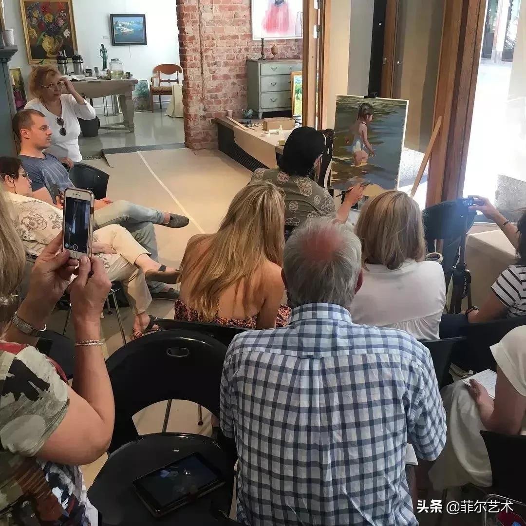 斯维尔德洛夫斯克$犹如花朵绽放,美得让人难忘~俄罗斯画家人物油画作品欣赏