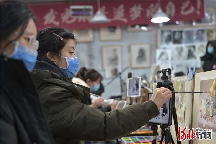 北京市通州区宋庄镇|艺考生扎堆宋庄 冬三月苦练备考