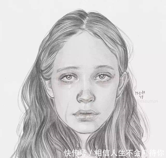 简洁的少女速写,灵动的美!