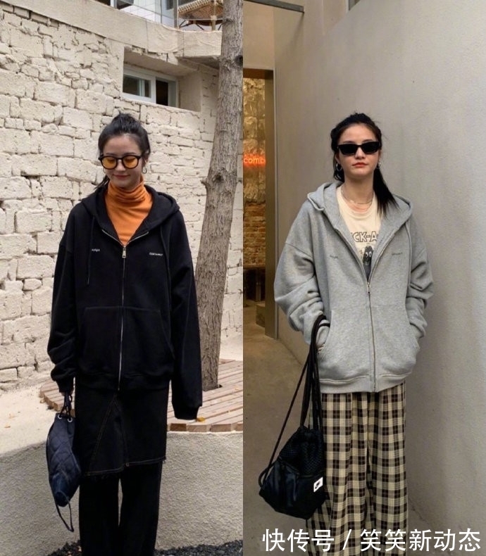 卫衣 18套休闲“卫衣”穿搭,追求简单大方,展现出清新自然的感觉