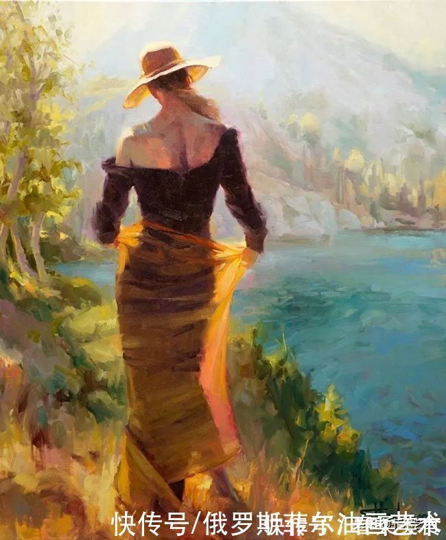 主旋律@史蒂夫·亨德森的油画以光线,生命和色彩为主旋律,好看极了