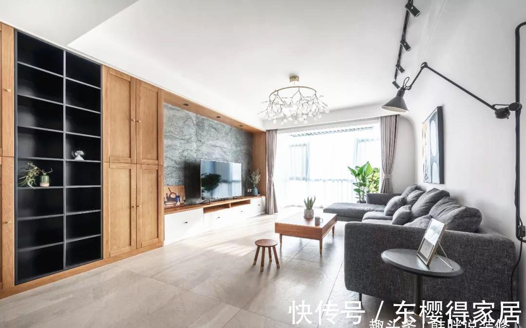 原木|140㎡简约原木风,没有奢华的元素,却每个细节都让人感到惊艳