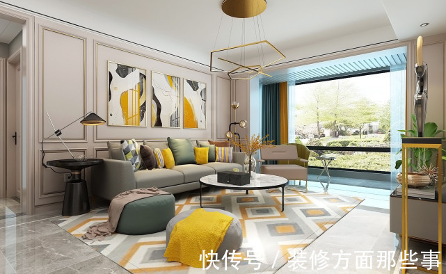 三居室|130平现代风三居室,在细碎美好中感受世间的温柔