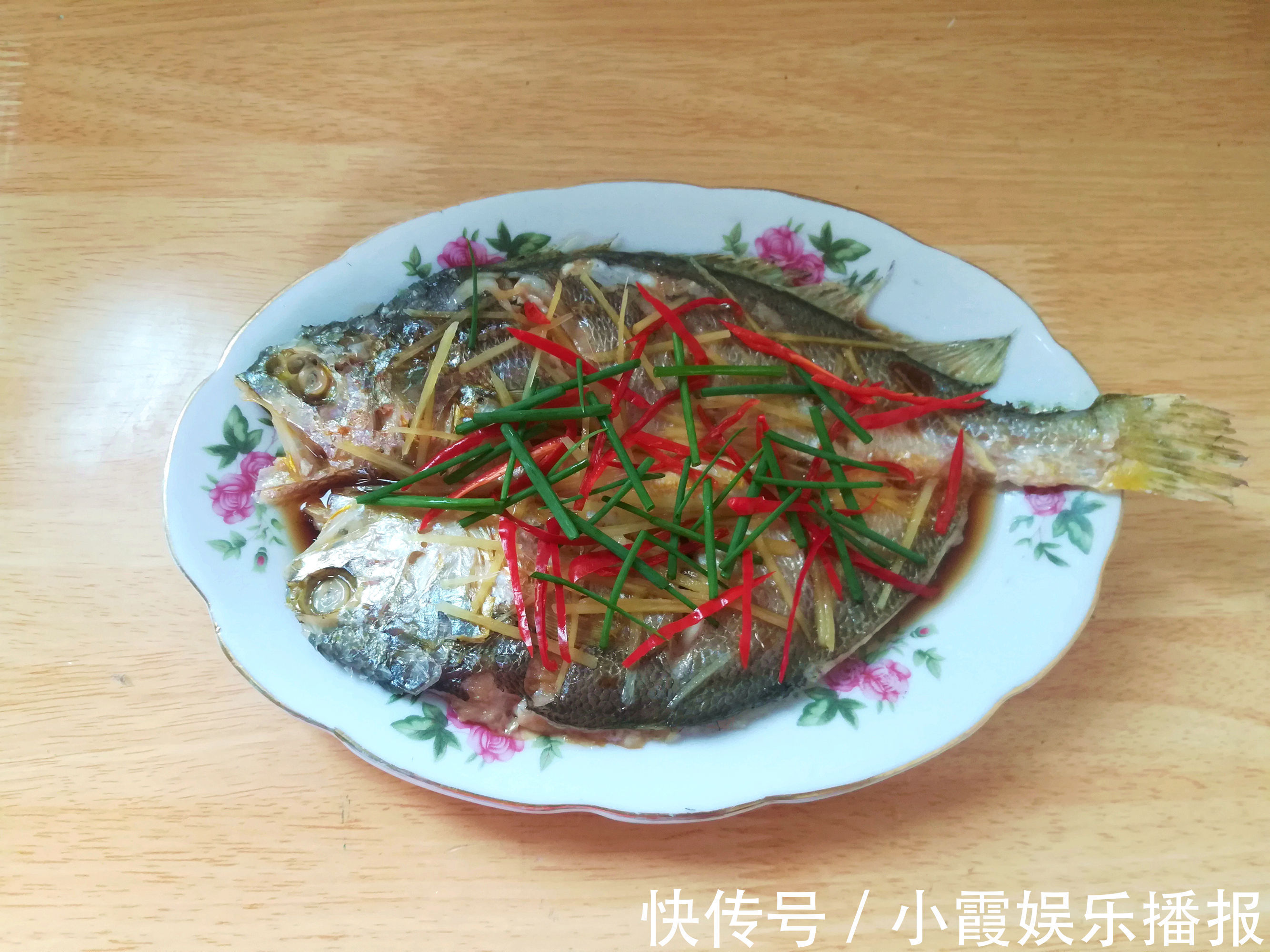 清蒸黄花鱼|被误解很深的鱼,却是真正的海鱼,肉多刺少营养高,别不懂吃