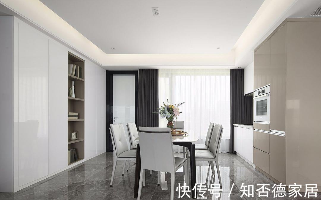 通透|200平的现代四居室,注重空间共享和沟通,打造极简的生活空间