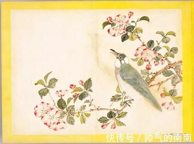 画谱!《百花鸟图》选页欣赏