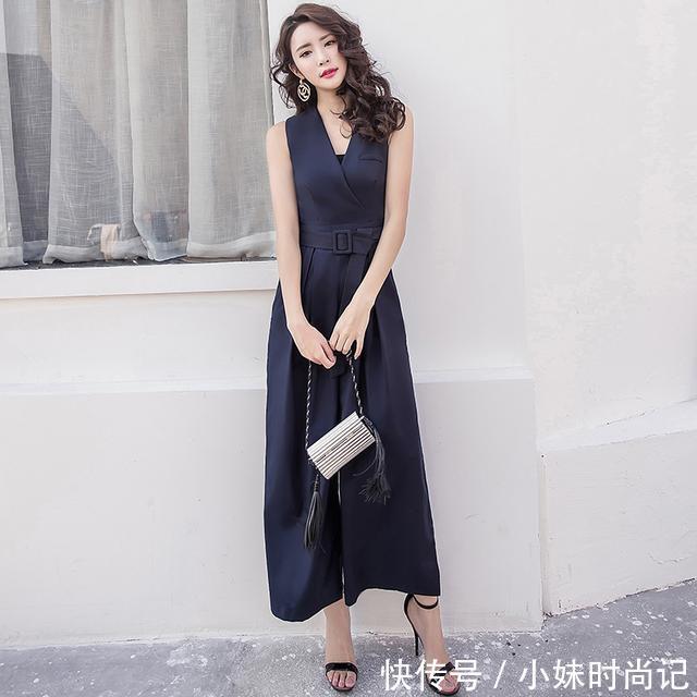 连体裤|气质满分的连体裤,让你秒变优雅女神