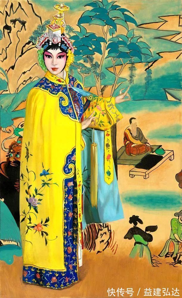 米巧铭|85后美女画家，用流淌的色彩画出浓缩的神韵