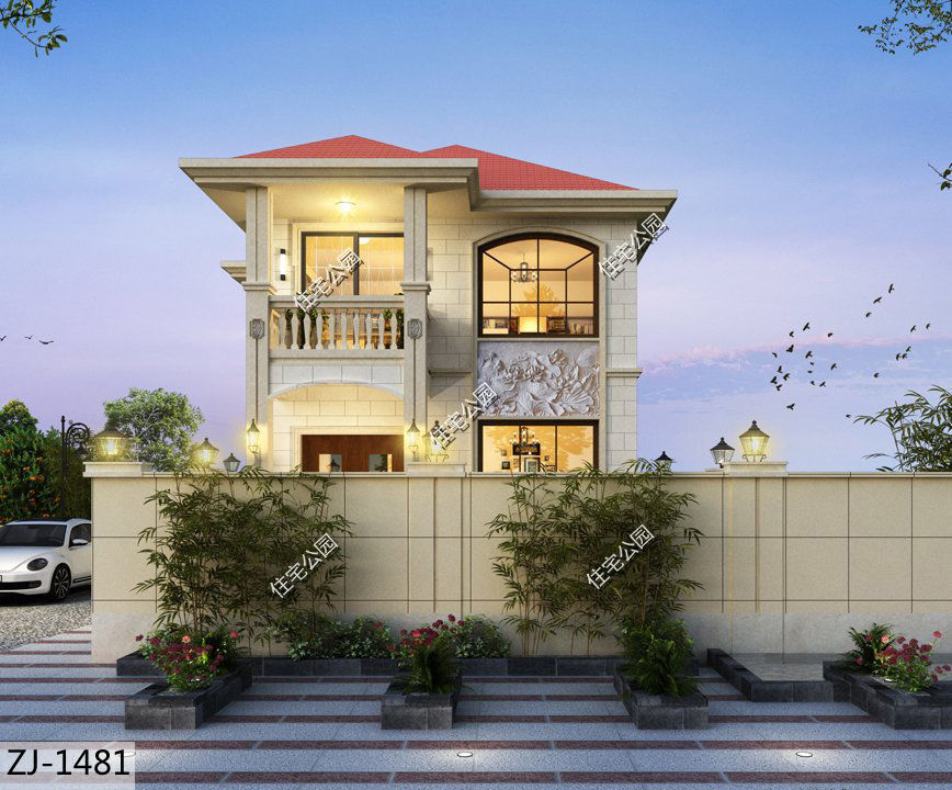 占地尺寸|终于找到20多万就能建的农村别墅图纸,10套户型你更喜欢哪一套?