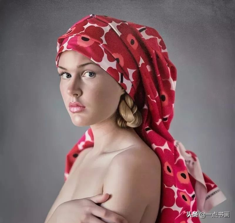 艺术家$瑞典女艺术家 安娜·哈尔丁·莫尔 写实作品欣赏