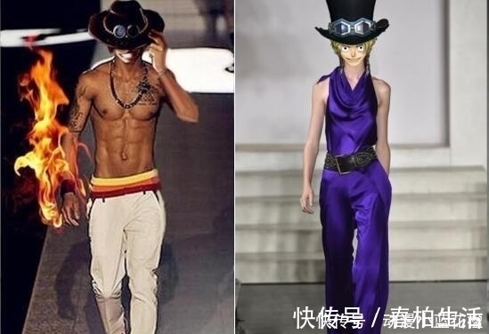 索隆|海賊王主角走秀, 路飛夫妻很般配, 鷹眼與紅發非常酷