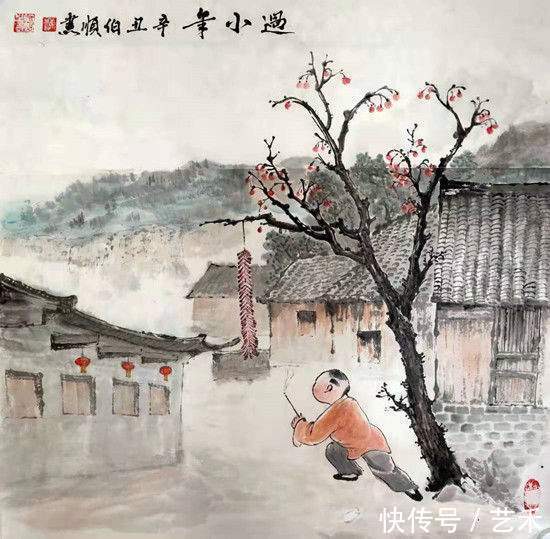 湘西州#简伯顺(艺术家)——作品欣赏