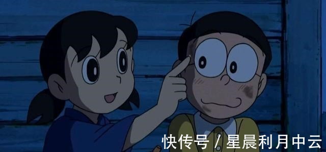 静香|哆啦A梦小数据静香被大雄偷看700次,静香还吐槽大雄穿衣服洗澡