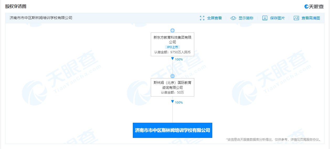 公司|新东方新成立公司，经营范围含机器人研发等