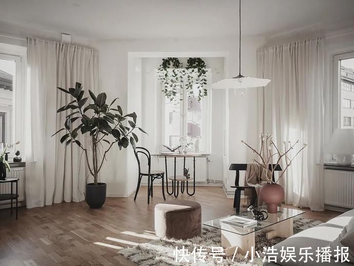 厨房|灵感家65㎡一室一厅，转角客厅和厨房简直美哭我