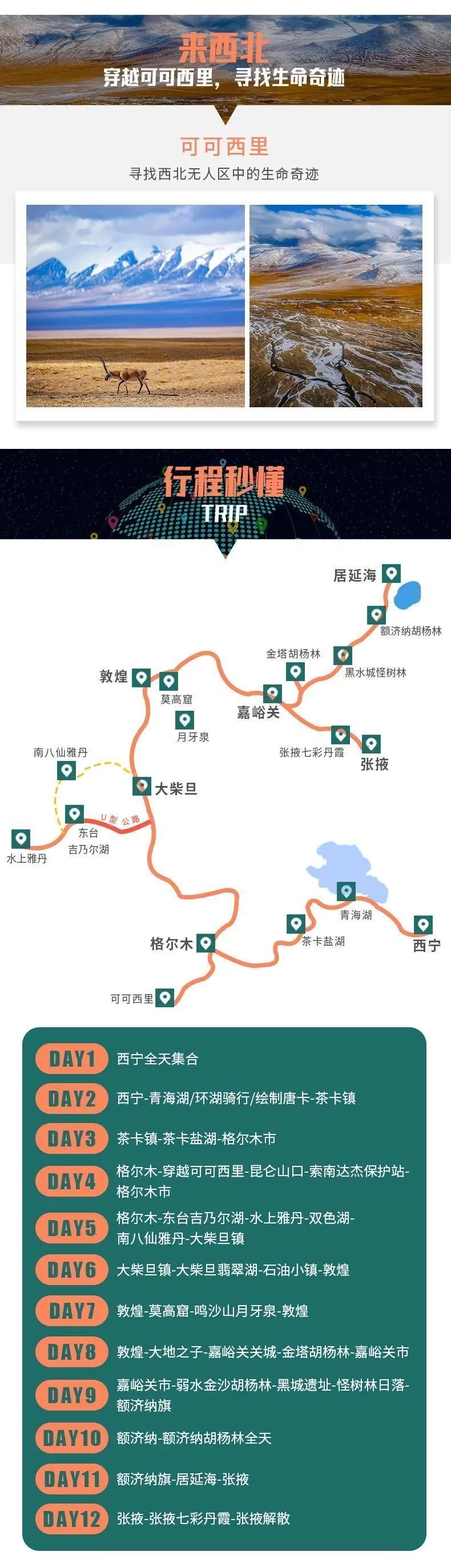 天下风物——《荒无人烟、终极孤独、苍凉雄浑、大气磅礴，这条公路去一次就上瘾（二）》风光题照