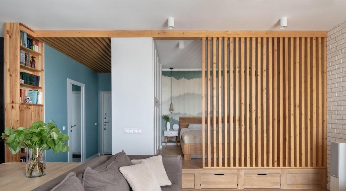 姑娘|一姑娘坚持将卧室抬高45公分做地台,亲朋好友纷纷夸赞:太有远见