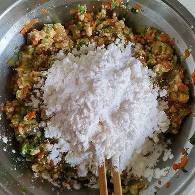 胡萝卜|鲜虾蔬菜饼