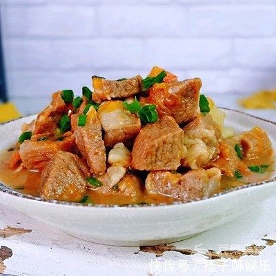 表白|#一道菜表白豆果美食#番茄炖牛腩