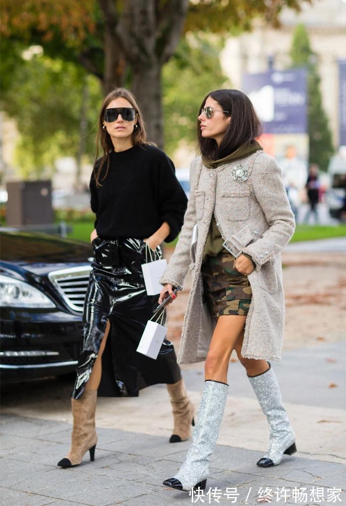 身材 谁说皮裙难驾驭教你根据身材来穿搭,不仅显瘦还很潮,快学起来