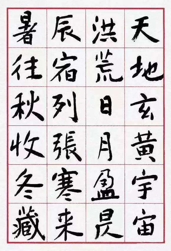 每日一题,每日一字|中书协对“二田”楷书不屑一顾,是嫉妒,还是相互看不上
