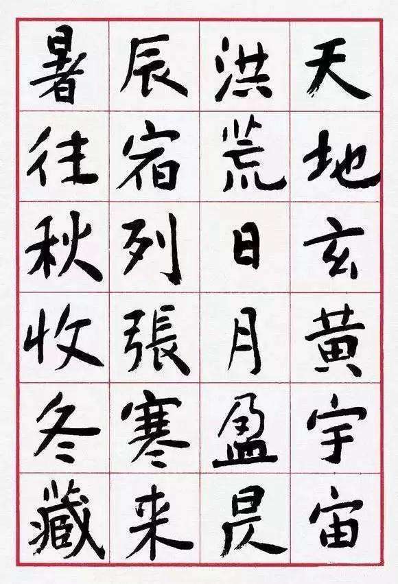 每日一题，每日一字|中书协对“二田”楷书不屑一顾，是嫉妒，还是相互看不上