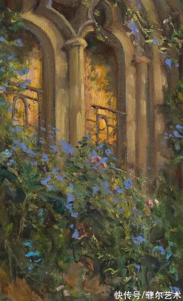 兰迪@她是一位富有表现力的现实主义画家，笔触和色彩让人喜欢不已