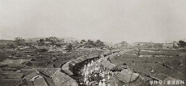 明朝|大韩帝国时期的汉城，城市景观还是明朝初年样貌！