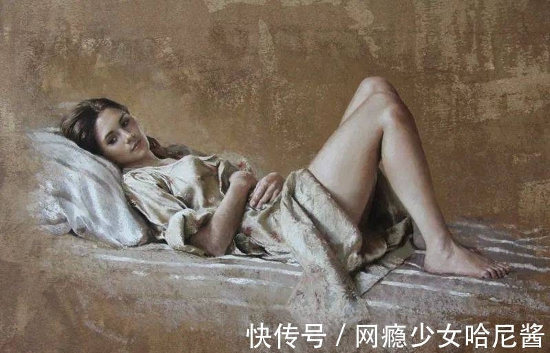 画种|赏心悦目,活色生香——女画家色粉笔下极致唯美的女性人体肖像