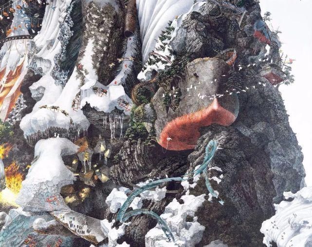 东京艺术大学$一幅画画了3年,细到要用放大镜,他把钢笔画玩到了极致