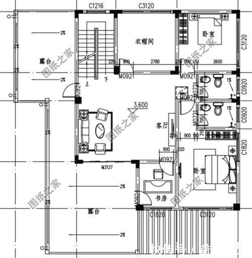 效果图|漂亮又简单的二层楼房,自建房怎么又经济又漂亮,农村建房参考