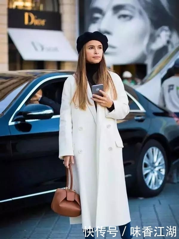 今年最火高领毛衣+大衣,才是秋冬绝配!