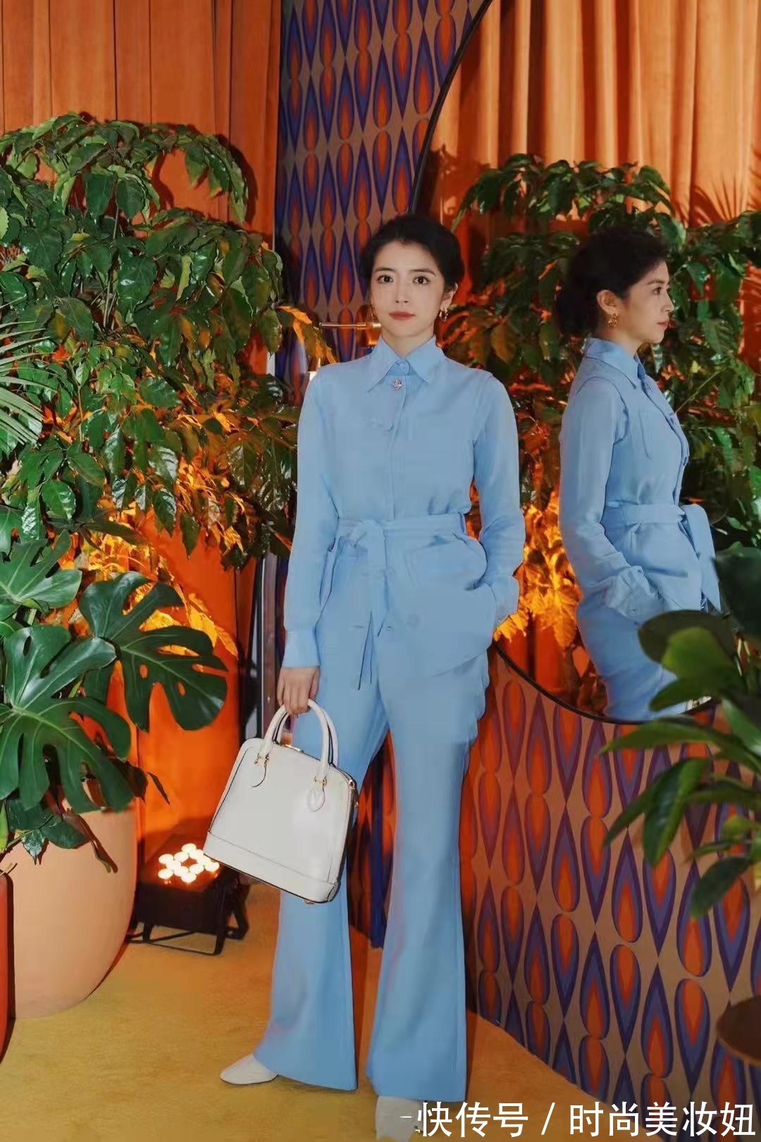 穿搭|这是我见过最高级的配色,同色系穿搭简约高级,每套都美翻了