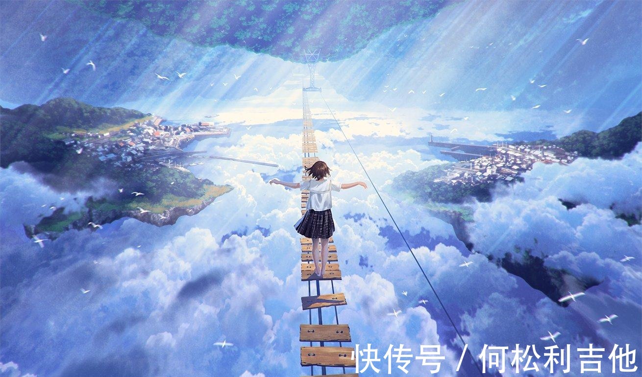 日本|日本插画师笔下的绝美意境，未来一年的壁纸有着落了！