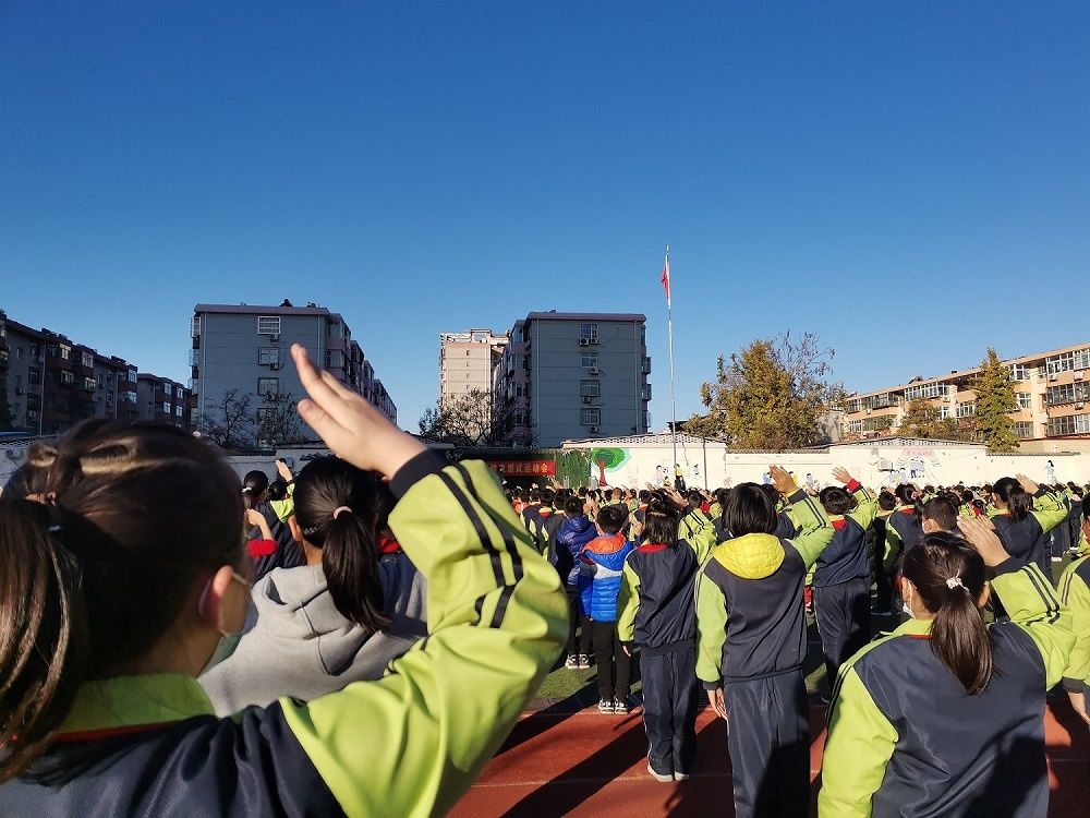 裁判员|邢台钢铁路小学举行学生体质健康测试