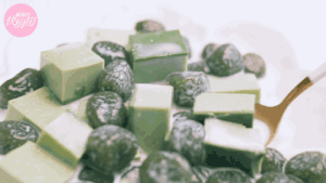 抹茶奶冻阿达籽