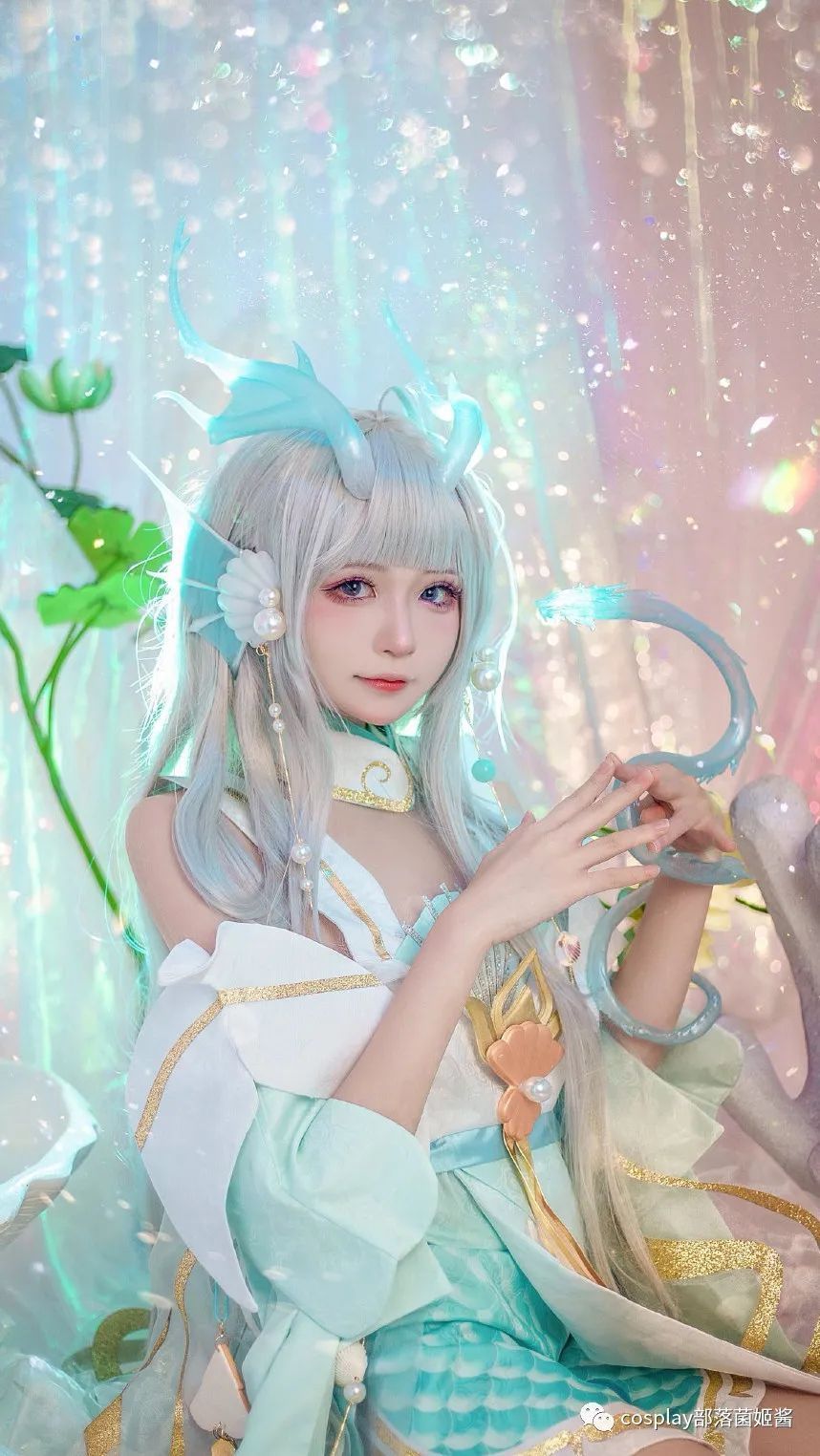 cos:王者荣耀西施游龙倩影cos正片@呆瓜闺蜜