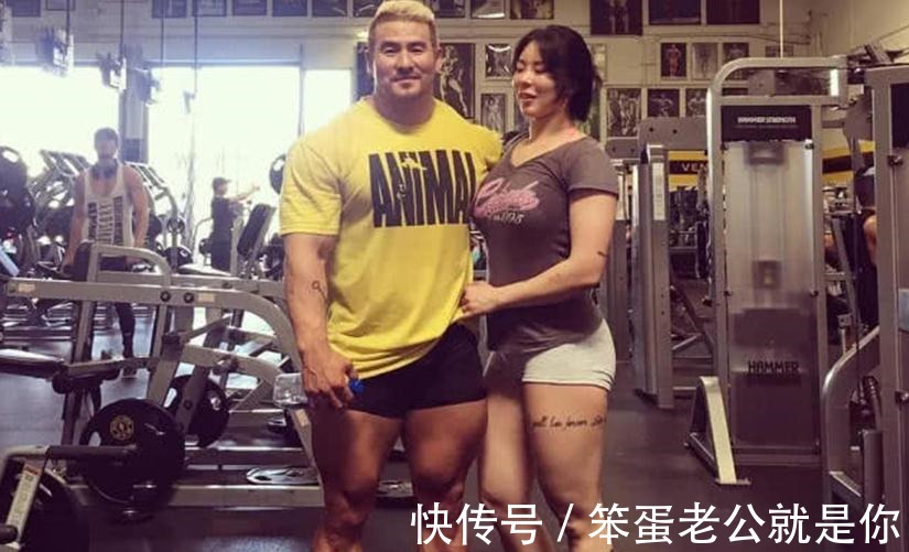 健壮|爱健身大姐膘肥体壮,以为没人娶,谁知老公壮如牛!