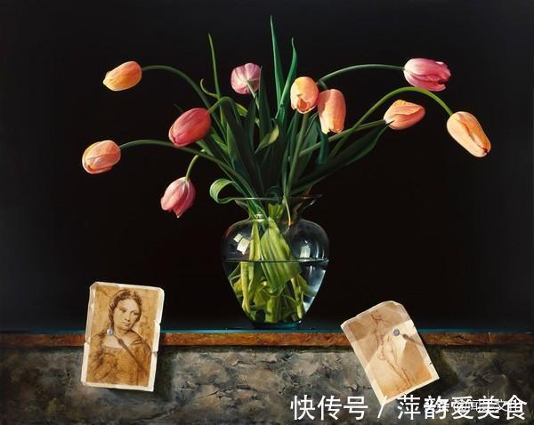 绘画作品#意大利艺术家达里奥——照片一样的绘画作品