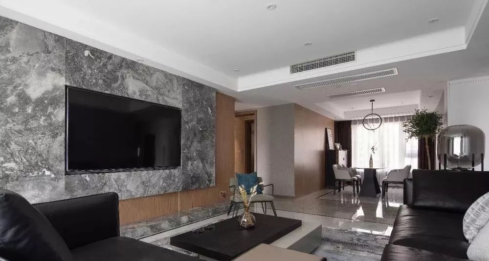 电视背景墙这样设计,充分利用每一平米