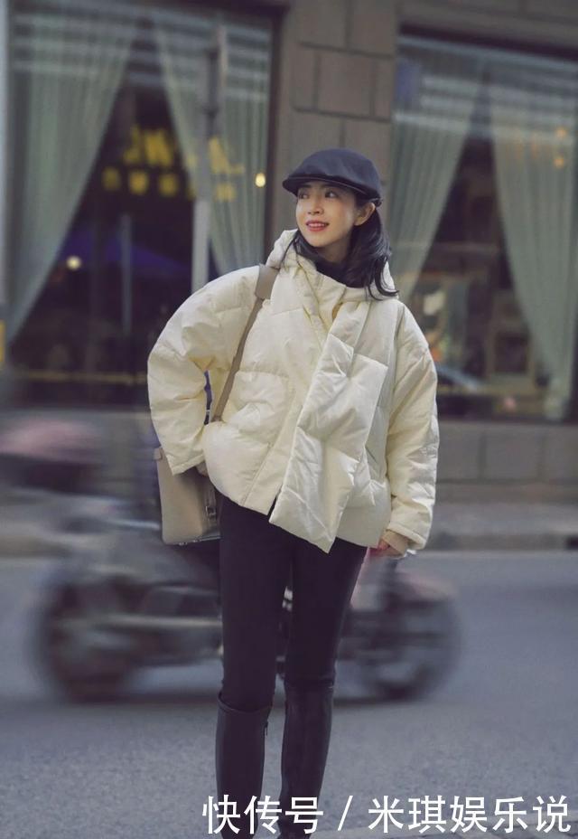三木博主把短款羽绒服带火了!这3种搭配保暖又高级,小个子都爱