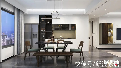 黑白灰|128㎡ 简约大平层，低调又高级