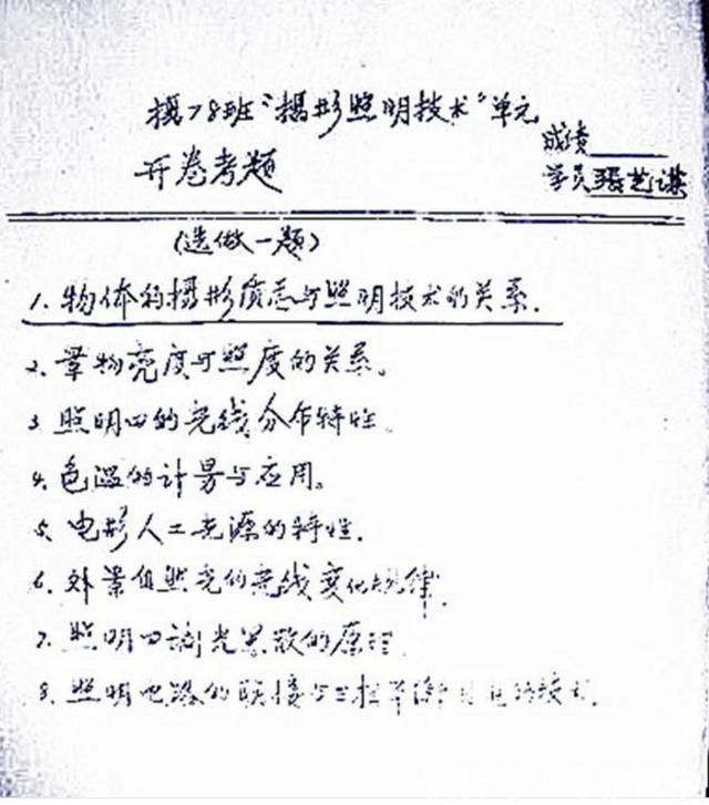 导演!导演张艺谋的书法,落笔彰显才子风采