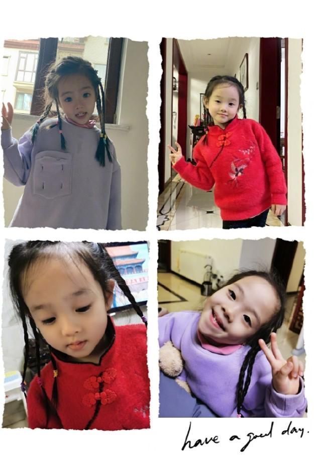 姐姐|杨威4岁双胞胎女儿长大了，姐妹个性长相差距大，基因真的好奇妙