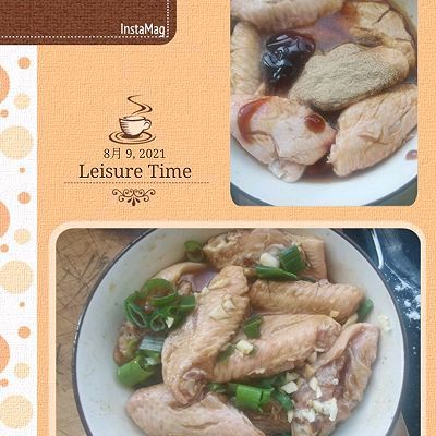 绍兴黄酒|蒜香煎鸡翅