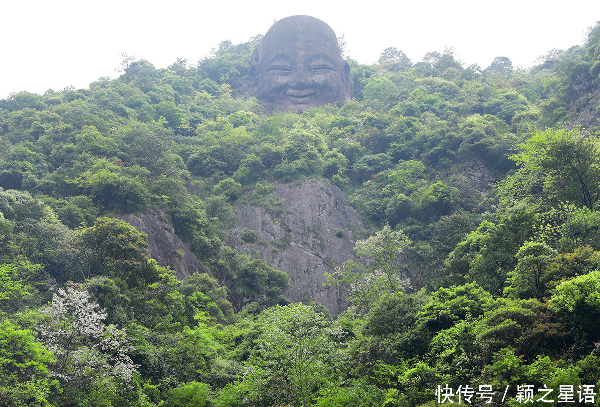 杭州 丽水千佛山,杭州大慈岩,佛是一座山,山是一尊佛